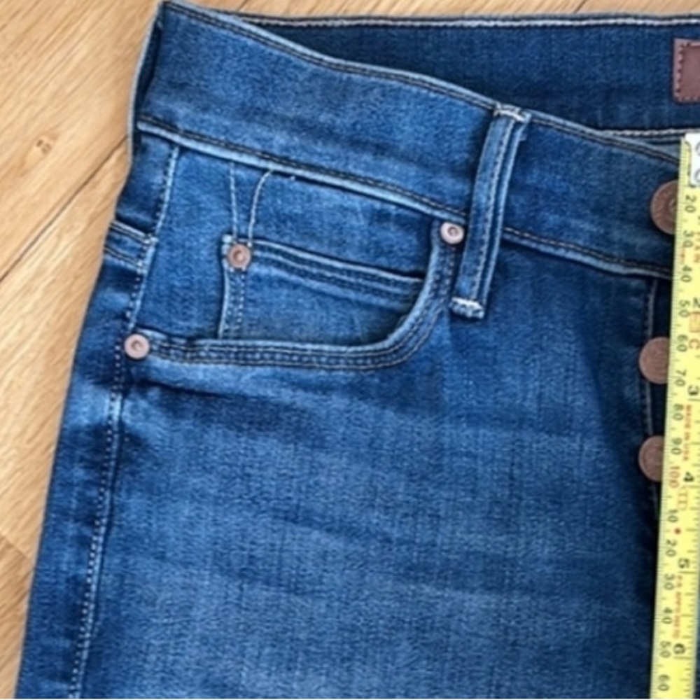 🆕 Mother Skinny Jeans The Stunner Knicker Style. NWOT - Picture 5 of 14